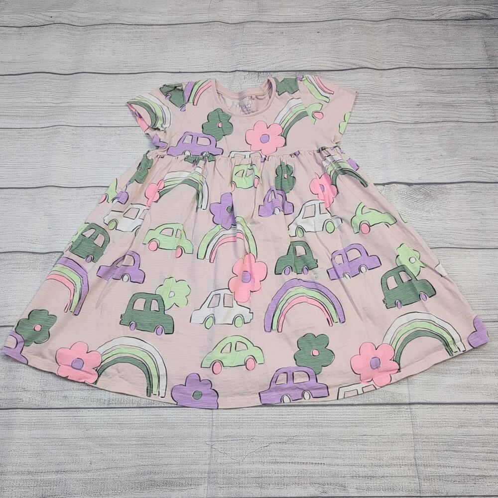 4/5 Next Pastel Rainbow Car Dress